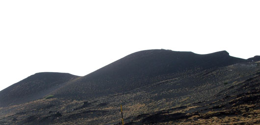 Dune di sabbia vulcanica