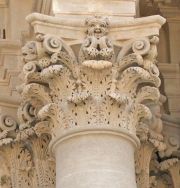 Duomo di Siracusa - dettaglio facciata
