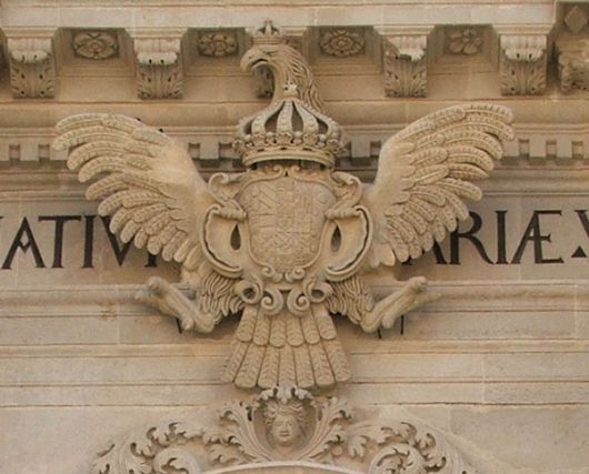 Duomo di Siracusa - Dettaglio facciata