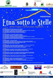 Locandina Etna sotto le stelle 2008