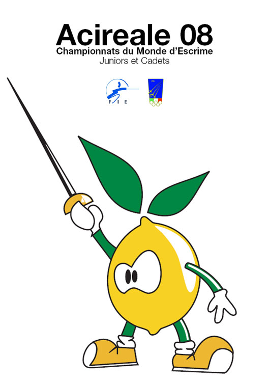 Mascotte Campionati mondiali di scherma 2008 Acireale