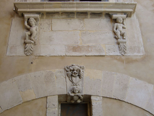 Siracusa, particolare architettonico