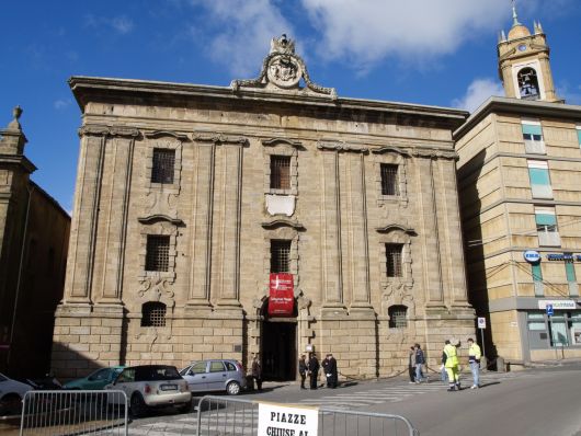 Facciata del Museo Civico di Caltagirone
