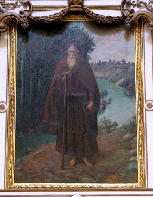 La cattedrale di Noto, ritratto di San Corrado
