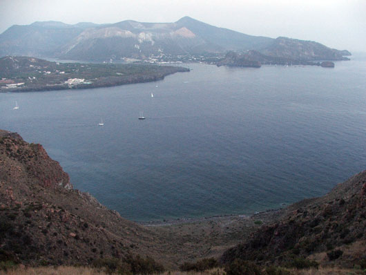 Isola di Vulcano - Vista da Lipari