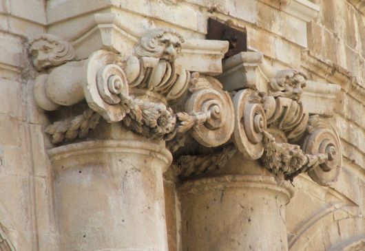 Dettaglio del Municipio - Noto
