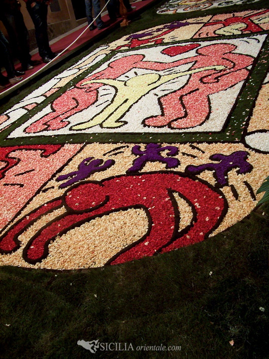 Infiorata 2008, particolare