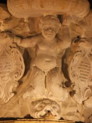 Fontana d'Ercole, particolare