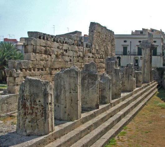 Resti del tempio di Apollo - Ortigia
