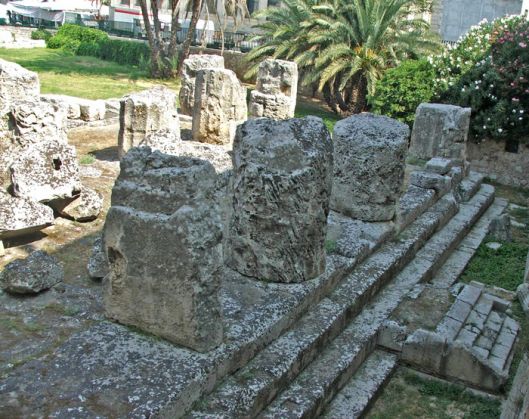 Resti del tempio di Apollo - Ortigia