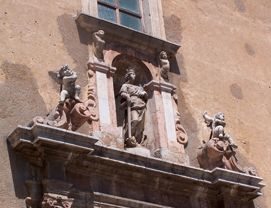 Taormina, particolare architettonico