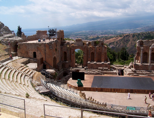 Il teatro antico di Taormina